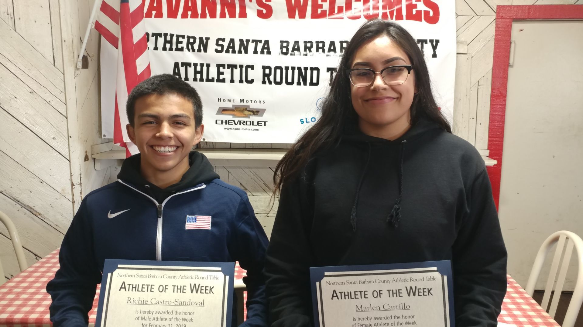Richie Castro-Sandoval and Marlen Carrillo